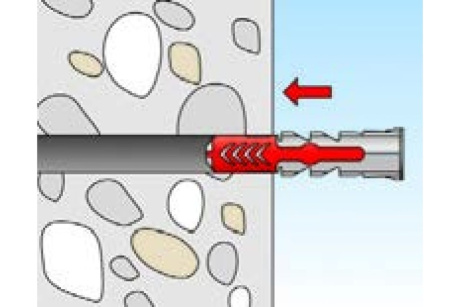 Купить Дюбель универсальный DUOPOWER 5x25  FISCHER фото №10